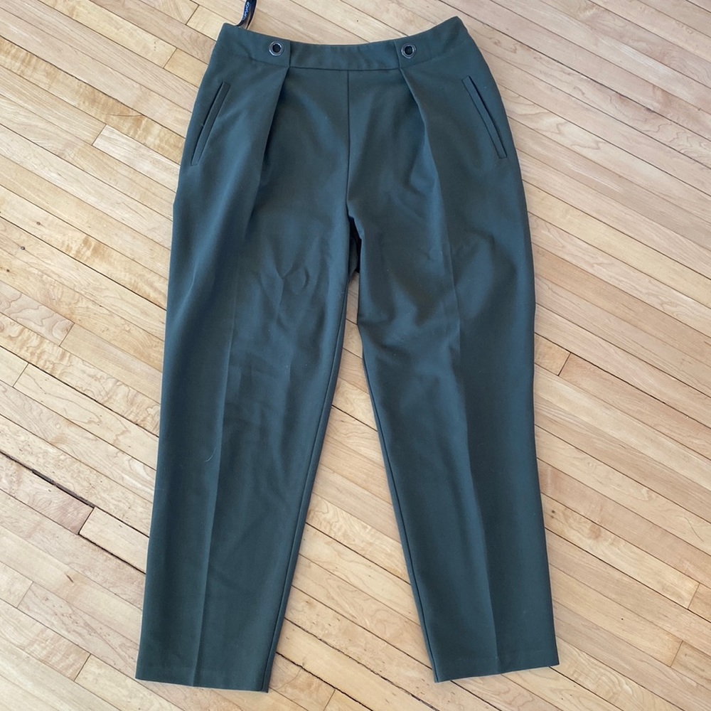 Top Shop olive pants 6